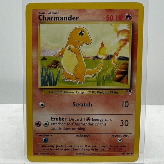 Pokémon Charmander 70/110 Pokemon 2000 Legendary Collection TCG Common Card NM-M