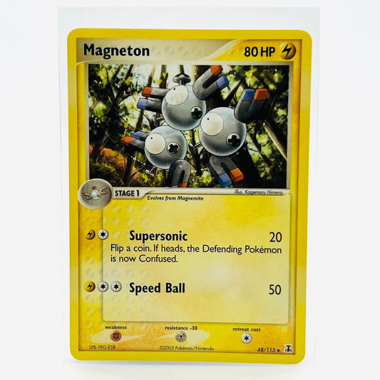 Pokémon Magneton 48/113 Delta Species TCG Pokemon Uncommon Card NM-MT