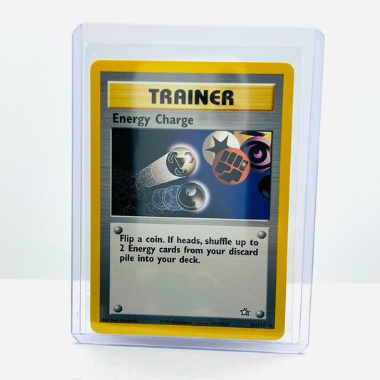 Pokémon Energy Charge 85/111 Neo Genesis Unlimited WOTC Trainer Card NM-MT