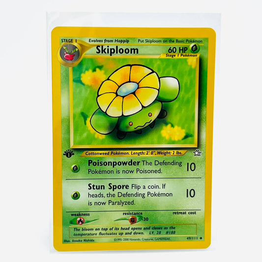 Pokémon Skiploom 1st Edition 49/111 Neo Genesis WOTC Pokemon Uncommon Card NM-MT