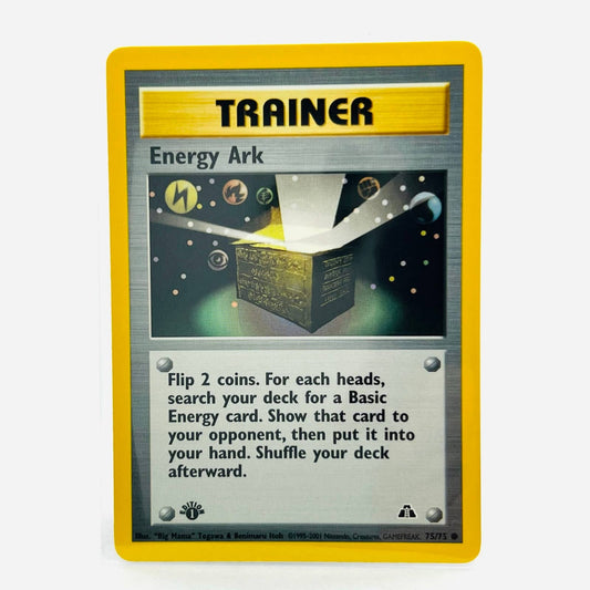 Pokémon Energy Ark 1st Edition 57/75 Neo Discovery WOTC Trainer Card NM-MT