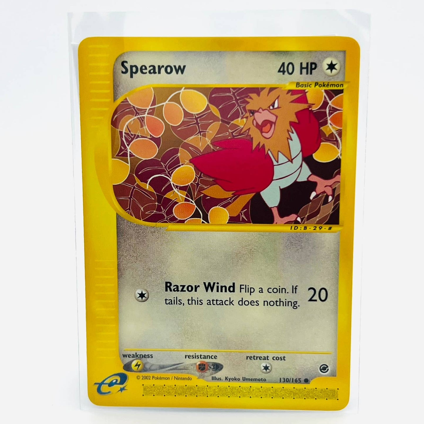 Pokémon Spearow 130/165 Expedition E-Reader Series WOTC TCG Common Card NM-MT