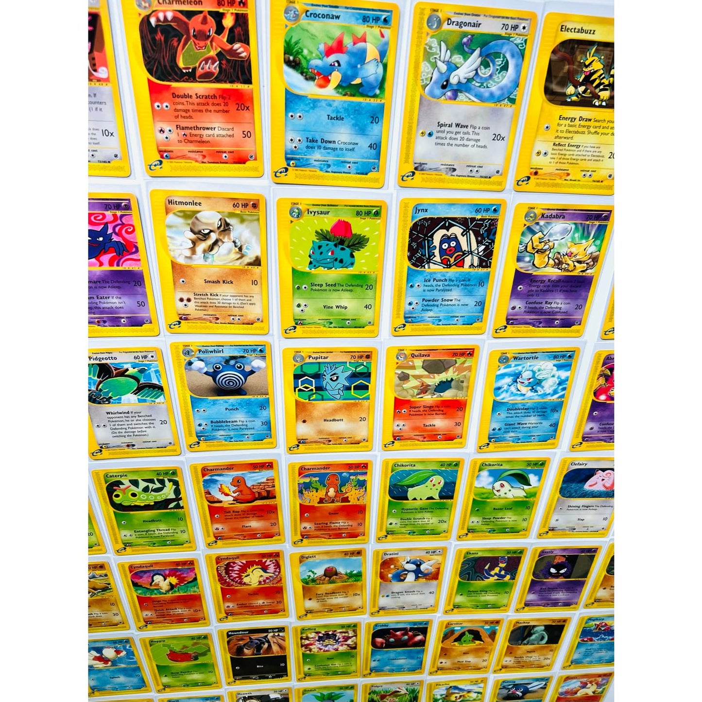 Pokémon Expedition Set Near Complete Set 71-159 Uncommon Common No Holos NM-MT