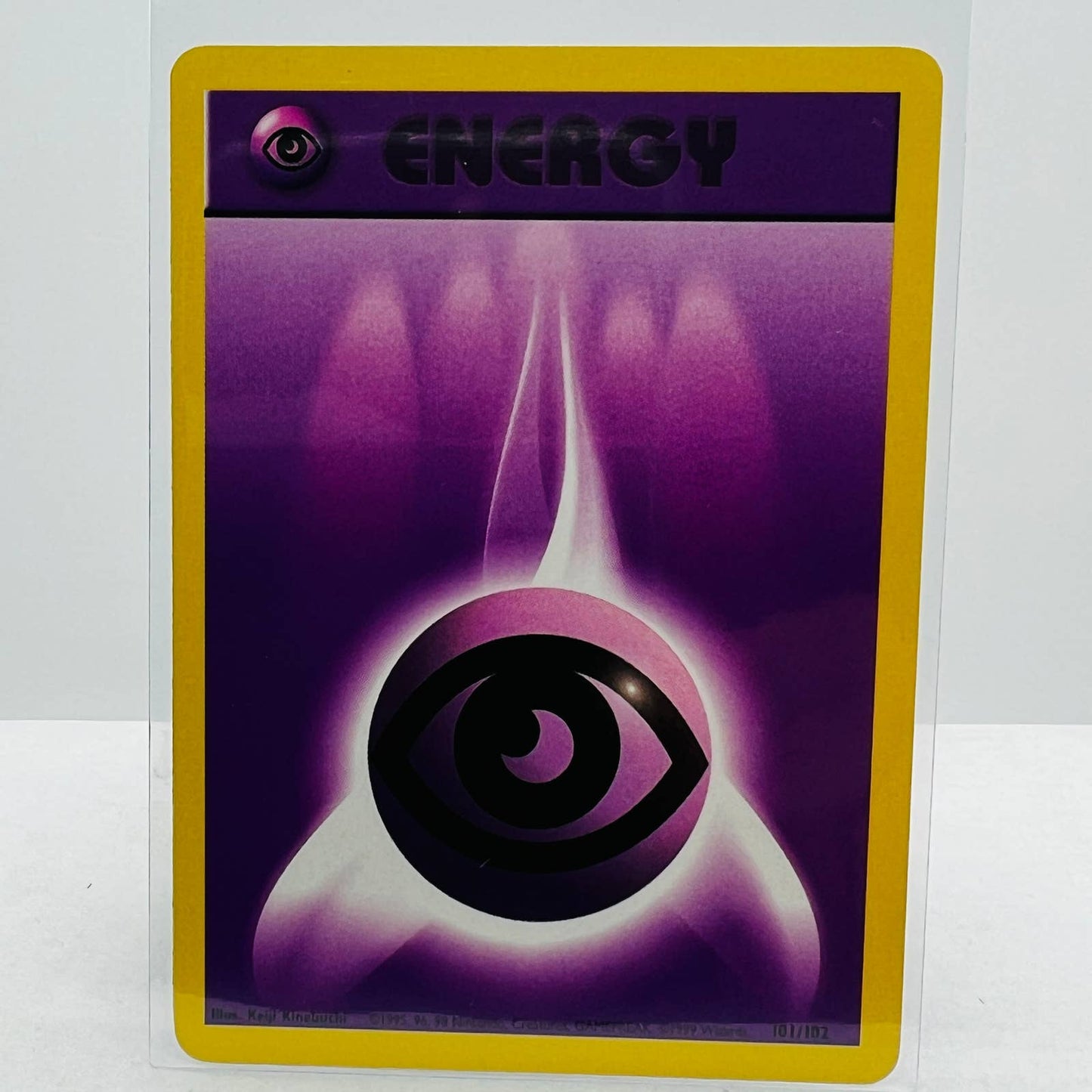 Pokémon Psychic Energy 101/102 Base Set Unlimited Pokemon 1999 WOTC Card NM