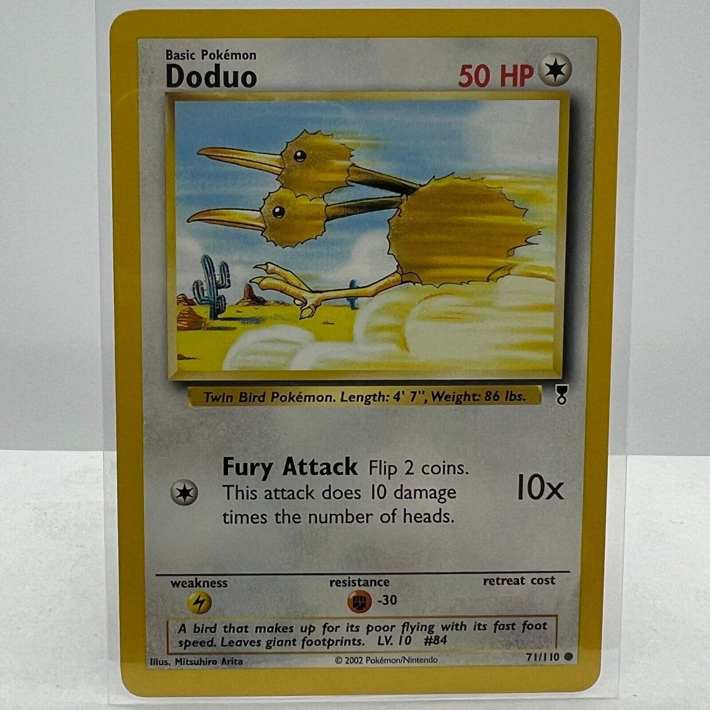 Pokémon Doduo 71/110 Pokemon 2000 Legendary Collection TCG Common Card NM-MT