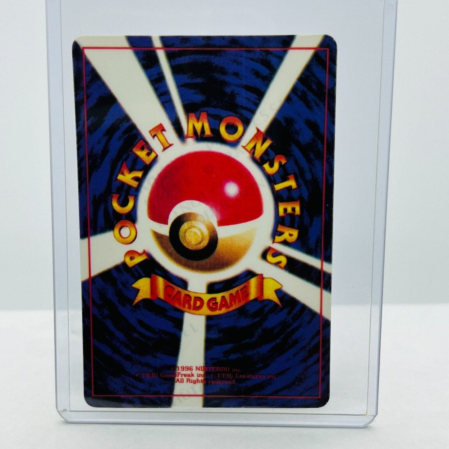 Pokémon Dark Electrode Vending Machine Sticker Japanese Prism Vintage Card NM+